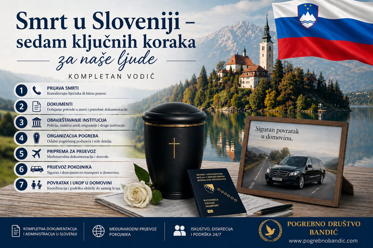 Smrt u Sloveniji – sedam ključnih koraka za naše ljude